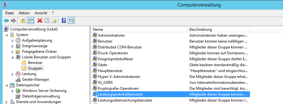 PowerShell Benutzer - Schritt 2 - WMI Counter