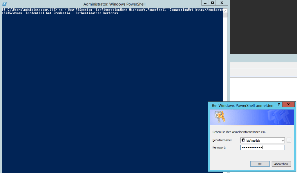 PowerShell Benutzer - Schritt 4 - Test